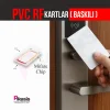 PVC RFID KARTLAR ( baskılı ) (10 Adet)