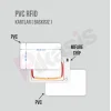 PVC RFID KARTLAR ( baskısız ) (10 Adet)