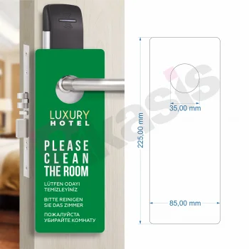 Pİ-6 (Rahatsız Etmeyiniz Kartı Dnd Pvc)