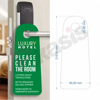 Pİ-12 (Rahatsız Etmeyiniz Kartı Dnd Pvc)