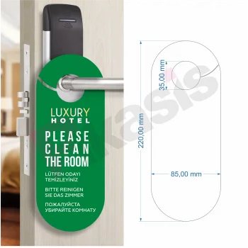 Pİ-13 (Rahatsız Etmeyiniz Kartı Dnd Pvc)