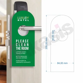 Pİ-20 (Rahatsız Etmeyiniz Kartı Dnd Pvc)