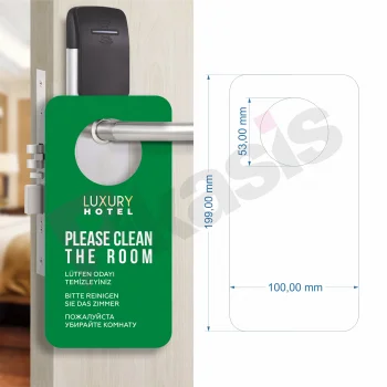 Pİ-21 (Rahatsız Etmeyiniz Kartı Dnd Pvc)