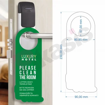 Pİ-25 (Rahatsız Etmeyiniz Kartı Dnd Pvc)