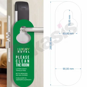 Pİ-35 (Rahatsız Etmeyiniz Kartı Dnd Pvc)