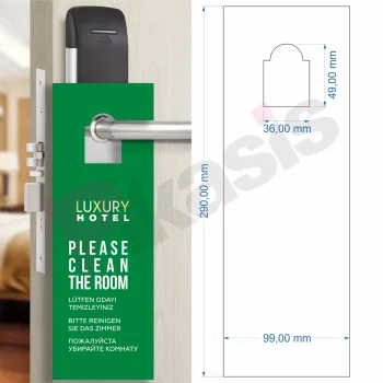 Pİ-38 (Rahatsız Etmeyiniz Kartı Dnd Pvc)