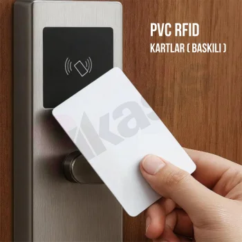 PVC RFID KARTLAR ( baskılı ) (10 Adet)