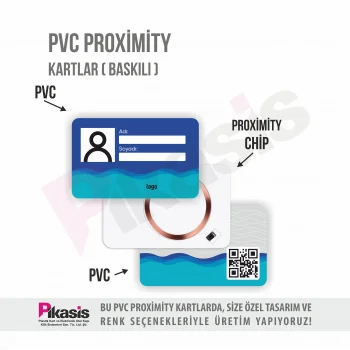 PVC PROXİMİTY KARTLAR ( baskılı ) (10 Adet)