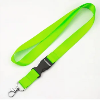 Ara Kilitli Yaka Kartı İpi Açık Yeşil