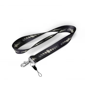 Dolunay Desenli Boyun Askı İpi