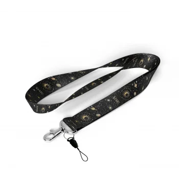 Stars Desenli Boyun Askı İpi