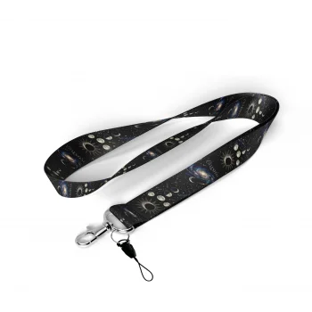 Yıldızlar Desenli Boyun Askı İpi