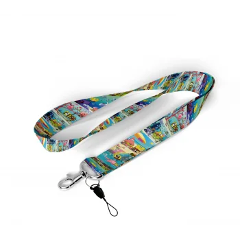 Çizgi Desenli Yaka İpi