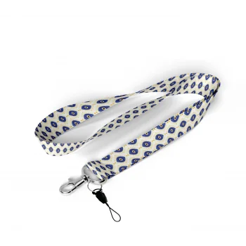 Nazar Boncuğu Desenli Yaka İpi