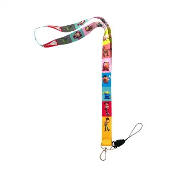 Oyuncak Hikayesi Karakterleri Desenli Boyun İpi