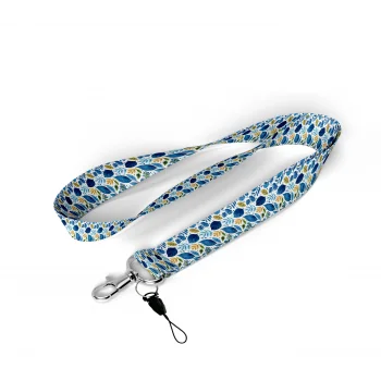 Yaprak Desenli Boyun Askı İpi