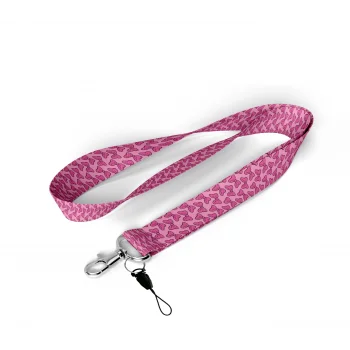 Papyon Desenli Boyun Askı İpi