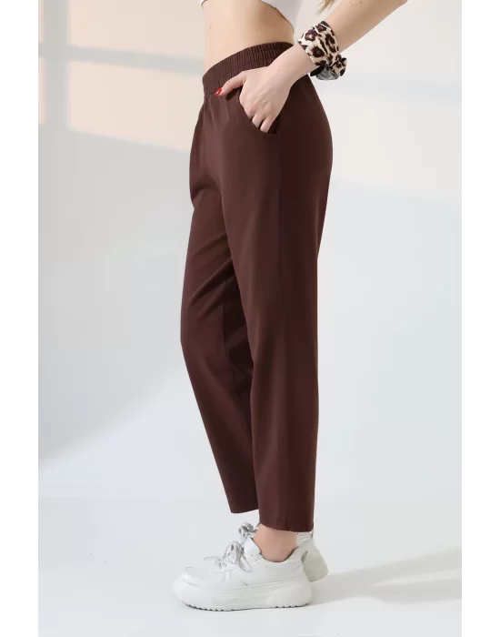 Kadın Yumuşak Doku Premium Dar Paça Pantolon