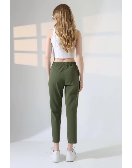 Kadın Yumuşak Doku Premium Dar Paça Pantolon