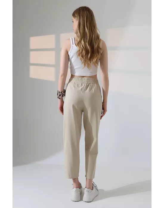 Kadın Yumuşak Doku Premium Dar Paça Pantolon