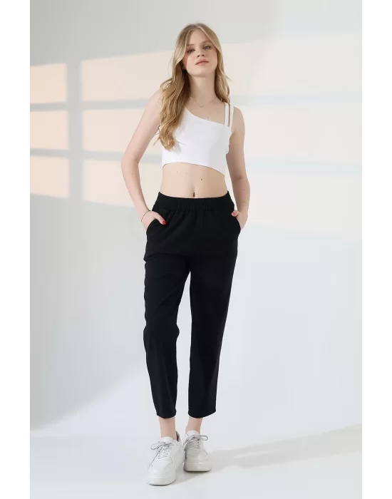 Kadın Yumuşak Doku Premium Dar Paça Pantolon