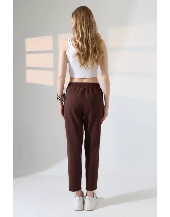 Kadın Yumuşak Doku Premium Dar Paça Pantolon