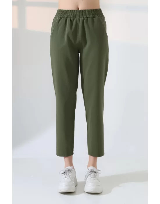 Kadın Yumuşak Doku Premium Dar Paça Pantolon