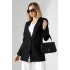 Kadın Tek Düğme Blazer Ceket