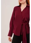 Kadın Bağlamalı Gömlek