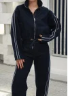 Kadın Denim Ceket-Pantolon İkili Takım