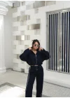 Kadın Denim Ceket-Pantolon İkili Takım