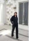 Kadın Denim Ceket-Pantolon İkili Takım