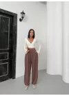 Kadın Modal Kumaş Cupra Şalvar Pantolon