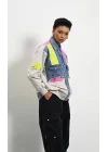 Kadın Premium Mix Bomber Ceket
