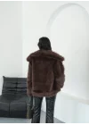 Kadın Suni Kürk Kaban