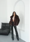 Kadın Suni Kürk Kaban