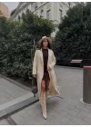 Kadın Triko Uzun Hırka