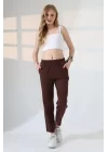 Kadın Yumuşak Doku Premium Dar Paça Pantolon