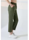 Kadın Yumuşak Doku Premium Dar Paça Pantolon