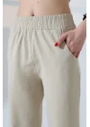 Kadın Yumuşak Doku Premium Dar Paça Pantolon