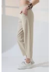Kadın Yumuşak Doku Premium Dar Paça Pantolon