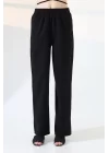 Kadın Yumuşak Doku Premium Gabardin Palazzo Pantolon