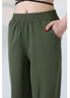 Kadın Yumuşak Doku Premium Gabardin Palazzo Pantolon