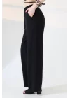 Kadın Yumuşak Doku Premium Gabardin Palazzo Pantolon
