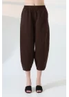 Kadın Yumuşak Doku Premium Şalvar Gabardin Pantolon