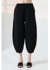 Kadın Yumuşak Doku Premium Şalvar Gabardin Pantolon