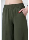 Kadın Yumuşak Doku Premium Şalvar Gabardin Pantolon