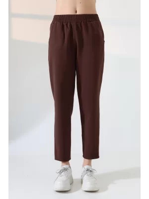 Kadın Yumuşak Doku Premium Dar Paça Pantolon