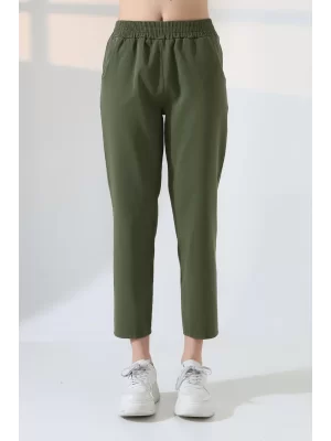 Kadın Yumuşak Doku Premium Dar Paça Pantolon
