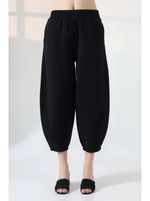 Kadın Yumuşak Doku Premium Şalvar Gabardin Pantolon